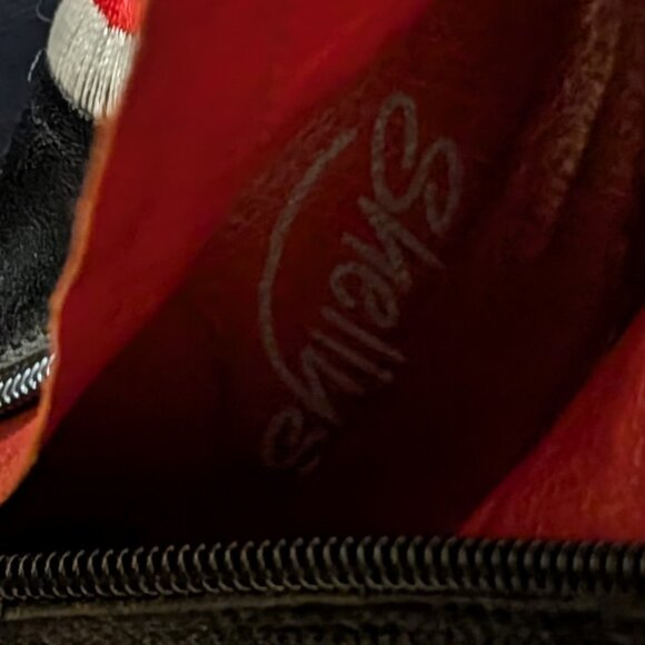 Shelly's of London Mod Dot Embroidered Leather Women's Knee High Boots Size 38 - Picture 8 of 13